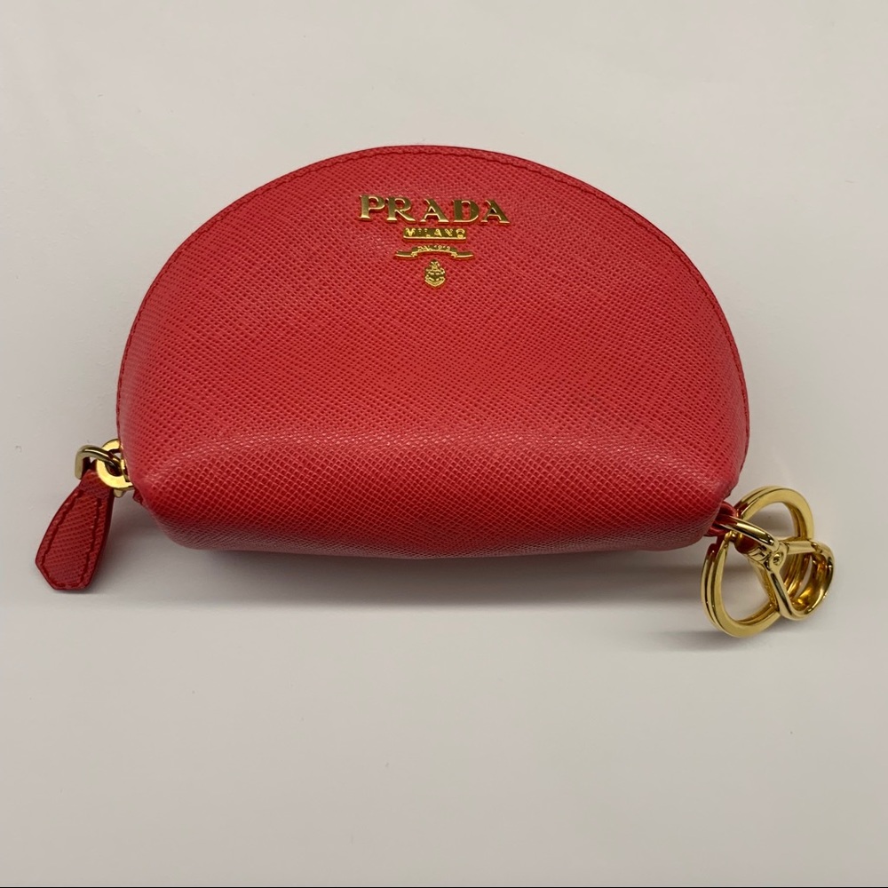 Prada leather coin purse 👛